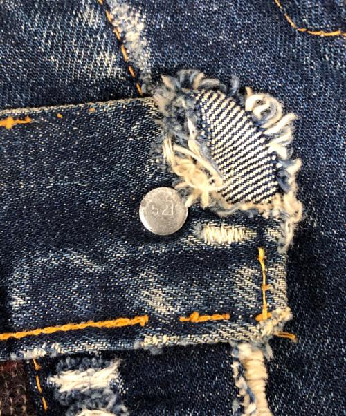 LEVI'S（リーバイス）LEVI'S (リーバイス) ブランケットライナーデニムジャケット インディゴ サイズ:-の古着・服飾アイテム