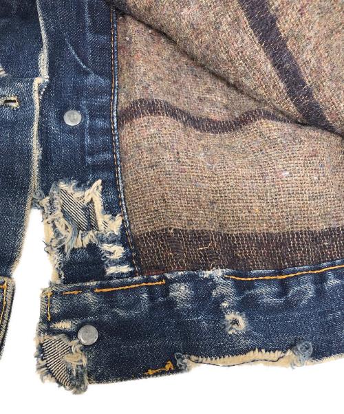 LEVI'S（リーバイス）LEVI'S (リーバイス) ブランケットライナーデニムジャケット インディゴ サイズ:-の古着・服飾アイテム