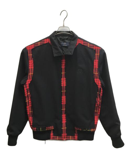 FRED PERRY（フレッドペリー）FRED PERRY (フレッドペリー) CUT-AWAY HARRINGTON JACKET ブラック サイズ:36の古着・服飾アイテム