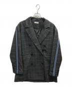 MAISON SPECIALメゾンスペシャル）の古着「Side Line Over Size Jacket」｜グレー