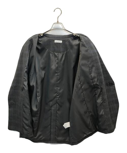 MAISON SPECIAL（メゾンスペシャル）MAISON SPECIAL (メゾンスペシャル) Side Line Over Size Jacket グレー サイズ:FREEの古着・服飾アイテム