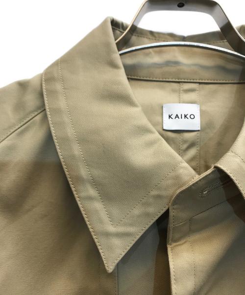 kaiko（カイコー）KAIKO (カイコー) SINGLE TRENCH COAT ベージュ サイズ:3の古着・服飾アイテム