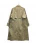 KAIKO (カイコー) SINGLE TRENCH COAT ベージュ サイズ:3：5000円
