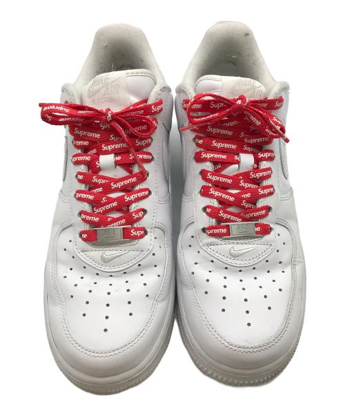 NIKE（ナイキ）NIKE (ナイキ) Supreme (シュプリーム) スニーカー ホワイト サイズ:26cmの古着・服飾アイテム