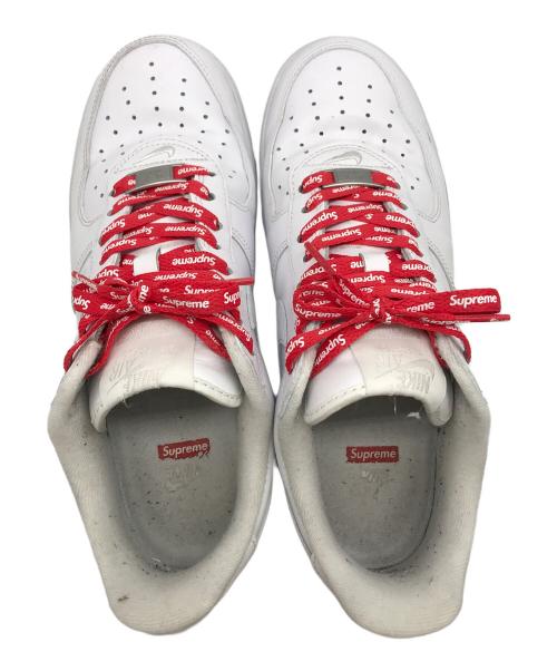 NIKE（ナイキ）NIKE (ナイキ) Supreme (シュプリーム) スニーカー ホワイト サイズ:26cmの古着・服飾アイテム