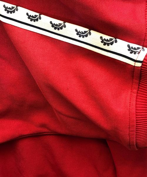 FRED PERRY（フレッドペリー）FRED PERRY (フレッドペリー) トラックジャケット レッド サイズ:Mの古着・服飾アイテム