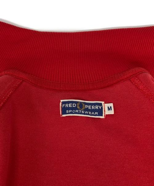 FRED PERRY（フレッドペリー）FRED PERRY (フレッドペリー) トラックジャケット レッド サイズ:Mの古着・服飾アイテム