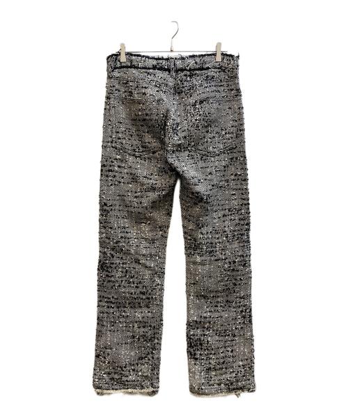 JUNYA WATANABE COMME des GARCONS（(ジュンヤワタナベ コムデギャルソン）JUNYA WATANABE COMME des GARCONS (ジュンヤワタナベ コムデギャルソン) ツイードパンツ ブラック サイズ:Ⅿの古着・服飾アイテム