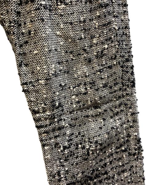 JUNYA WATANABE COMME des GARCONS（(ジュンヤワタナベ コムデギャルソン）JUNYA WATANABE COMME des GARCONS (ジュンヤワタナベ コムデギャルソン) ツイードパンツ ブラック サイズ:Ⅿの古着・服飾アイテム