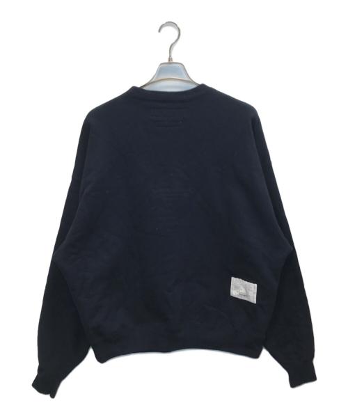 NEIGHBORHOOD（ネイバーフッド）NEIGHBORHOOD (ネイバーフッド) Katherine Hamnett (キャサリンハムネット) Logo Crew Swea ネイビー サイズ:Mの古着・服飾アイテム