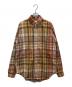 CIOTA（シオタ）の古着「スビンポプリンマドラスチェックB.Dシャツ」｜オレンジ
