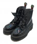 Dr.Martensドクターマーチン）の古着「QUAD RETRO MOLLY/BLACK RAINBOW」｜インディゴ