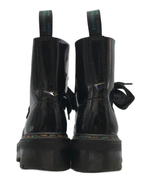 Dr.Martens（ドクターマーチン）Dr.Martens (ドクターマーチン) QUAD RETRO MOLLY/BLACK RAINBOW インディゴ サイズ:UK9の古着・服飾アイテム