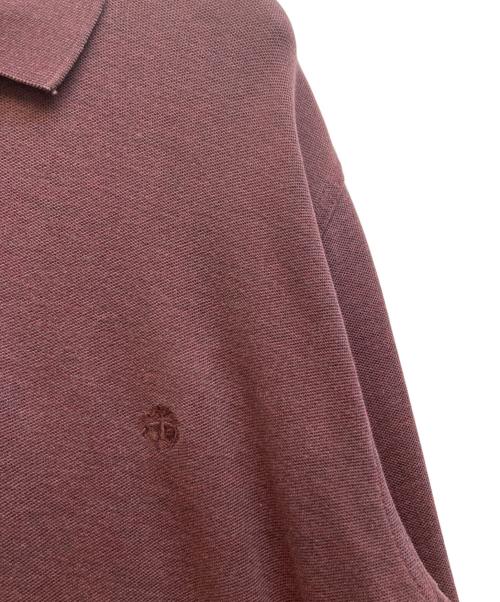 BROOKS BROTHERS（ブルックスブラザーズ）BROOKS BROTHERS (ブルックスブラザーズ) 長袖ポロシャツ ブラウン サイズ:Mの古着・服飾アイテム