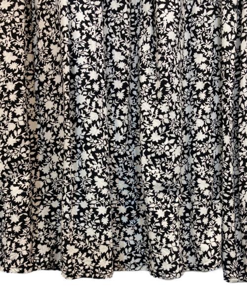 KAGURE（カグレ）KAGURE (カグレ) モノトーンプリントスカート ブラック サイズ:Freeの古着・服飾アイテム