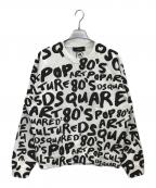 DSQUARED2ディースクエアード）の古着「POP 80'S COOL FIT CREWNECK」｜ホワイト
