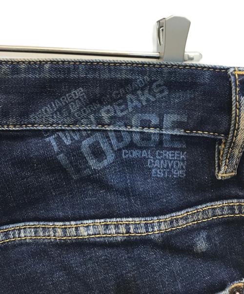 DSQUARED2（ディースクエアード）DSQUARED2 (ディースクエアード) SKATER JEAN インディゴ サイズ:48の古着・服飾アイテム