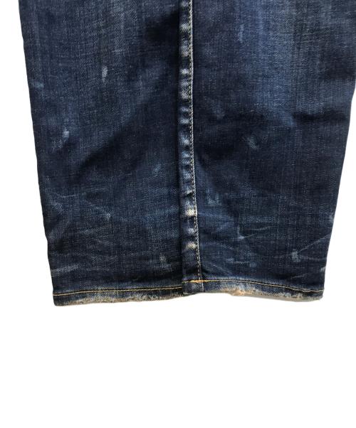 DSQUARED2（ディースクエアード）DSQUARED2 (ディースクエアード) SKATER JEAN インディゴ サイズ:48の古着・服飾アイテム
