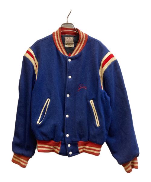 Park Regal（パーク リーガル）Park Regal (パーク リーガル) 60`s ウールスタジャン ネイビー サイズ:-の古着・服飾アイテム