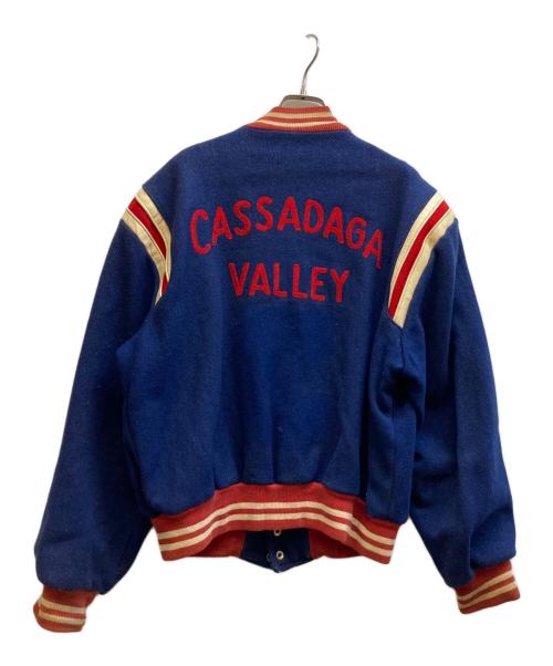 Park Regal（パーク リーガル）Park Regal (パーク リーガル) 60`s ウールスタジャン ネイビー サイズ:-の古着・服飾アイテム