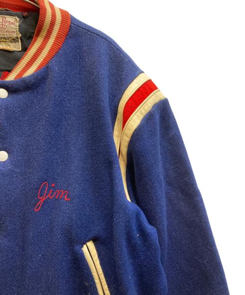 Park Regal（パーク リーガル）Park Regal (パーク リーガル) 60`s ウールスタジャン ネイビー サイズ:-の古着・服飾アイテム