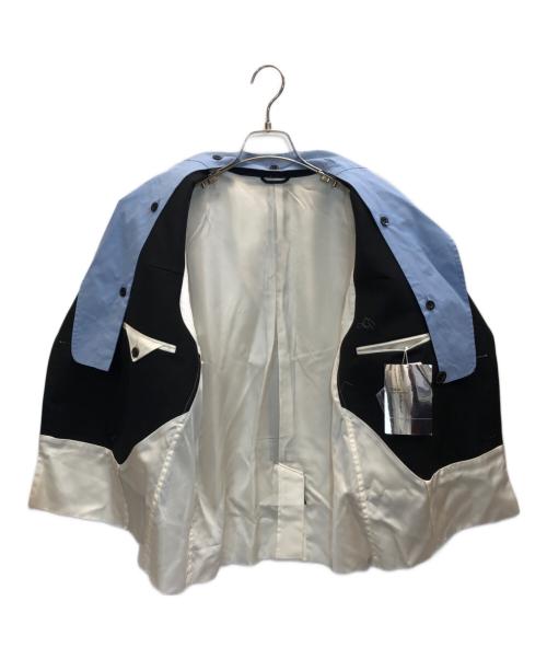 TOGA ARCHIVES（トーガアーカイブス）TOGA ARCHIVES (トーガアーカイブス) レイヤードベスト ブラック×ホワイト サイズ:36の古着・服飾アイテム