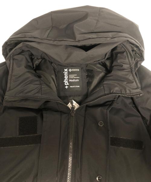 FREAK'S STORE（フリークスストア）FREAK'S STORE (フリークストア) PHENIX (フェニックス) ゴアテックス ウインドストッパーダウン レベル7 ブラック サイズ:Ⅿの古着・服飾アイテム