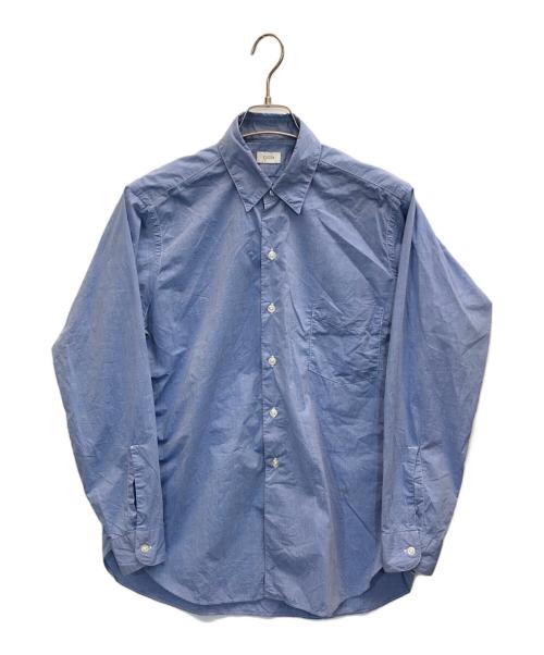CIOTA（シオタ）CIOTA (シオタ) スビンコットン タイプライター レギュラーカラーシャツ ブルー サイズ:4の古着・服飾アイテム