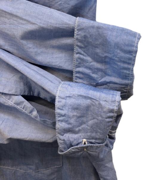 CIOTA（シオタ）CIOTA (シオタ) スビンコットン タイプライター レギュラーカラーシャツ ブルー サイズ:4の古着・服飾アイテム