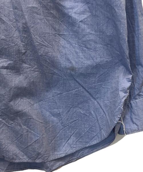 CIOTA（シオタ）CIOTA (シオタ) スビンコットン タイプライター レギュラーカラーシャツ ブルー サイズ:4の古着・服飾アイテム