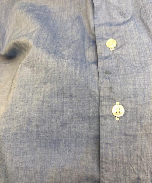 CIOTA（シオタ）CIOTA (シオタ) スビンコットン タイプライター レギュラーカラーシャツ ブルー サイズ:4の古着・服飾アイテム