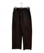 H BEAUTY&YOUTHエイチ ビューティー&ユース）の古着「HEAVY HYBRID COTTON SWEAT」｜ブラウン