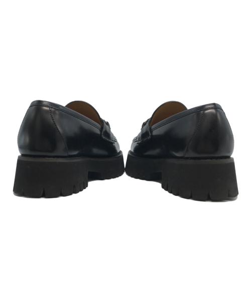 GUCCI（グッチ）GUCCI (グッチ) ホースビット付き ウィメンズ ローファー ブラック サイズ:37の古着・服飾アイテム