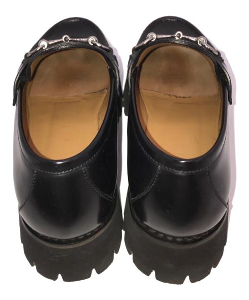 GUCCI（グッチ）GUCCI (グッチ) ホースビット付き ウィメンズ ローファー ブラック サイズ:37の古着・服飾アイテム