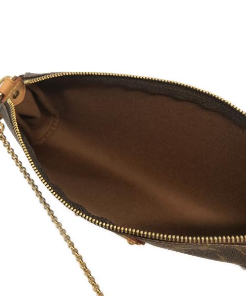 LOUIS VUITTON（ルイ ヴィトン）LOUIS VUITTON (ルイ ヴィトン) エヴァ モノグラム ショルダーバッグ ブラウンの古着・服飾アイテム