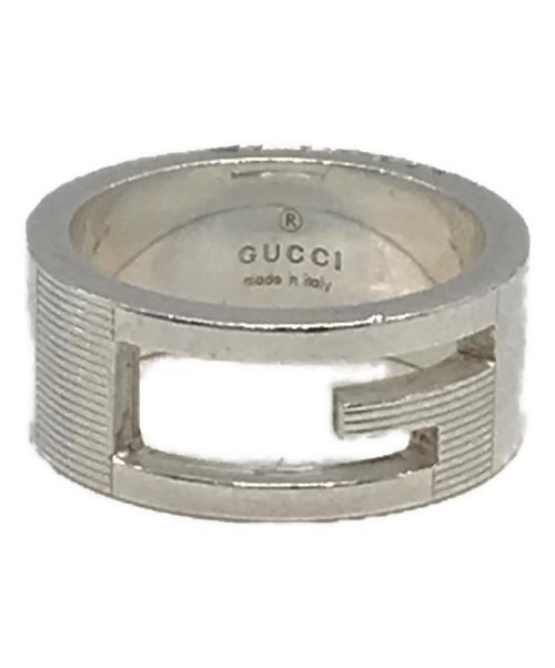 GUCCI（グッチ）GUCCI (グッチ) ブランテッドGリング シルバー サイズ:11の古着・服飾アイテム