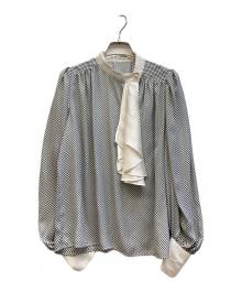 Snidel（スナイデル）の古着「アームスリットブラウス」｜グレー