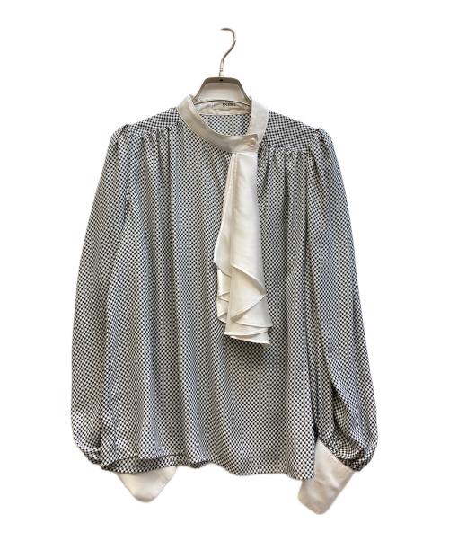 Snidel（スナイデル）Snidel (スナイデル) アームスリットブラウス グレー サイズ:Fの古着・服飾アイテム