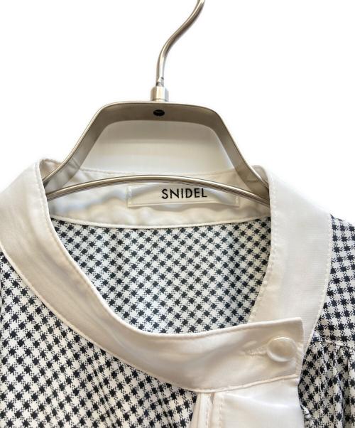 Snidel（スナイデル）Snidel (スナイデル) アームスリットブラウス グレー サイズ:Fの古着・服飾アイテム