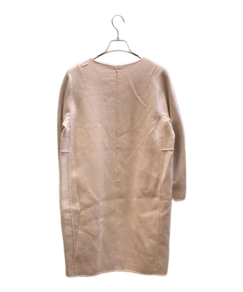 'S Max Mara（エスマックスマーラ）'S Max Mara (エスマックスマーラ) ヴァージンウールアンゴラワンピース ピンク サイズ:40の古着・服飾アイテム