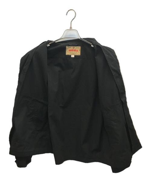 SUGAR CANE（シュガーケーン）SUGAR CANE (シュガーケーン) コットン スポーツジャケット ブラック サイズ:40の古着・服飾アイテム