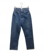 CIOTAシオタ）の古着「スビンコットン13.5ozハイウエストデニムパンツ」｜インディゴ