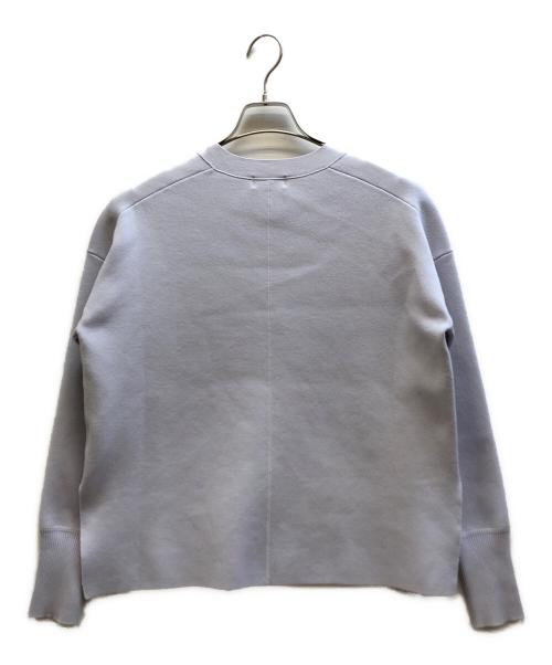 IENA（イエナ）IENA (イエナ) ファインコットンスムースカーディガン ラベンダー サイズ:-の古着・服飾アイテム