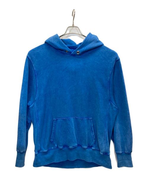LES TIEN（レスティエン）LES TIEN (レスティエン) プルオーバーパーカー ブルー サイズ:Mの古着・服飾アイテム