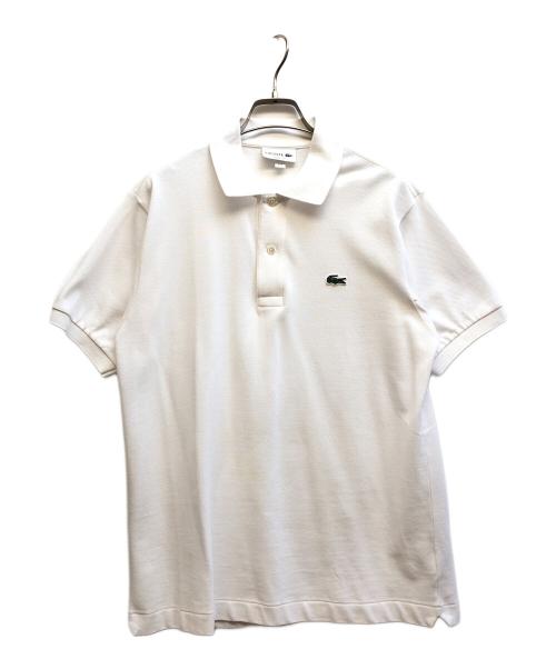 LACOSTE（ラコステ）LACOSTE (ラコステ) ポロシャツ ホワイト サイズ:FR 3の古着・服飾アイテム