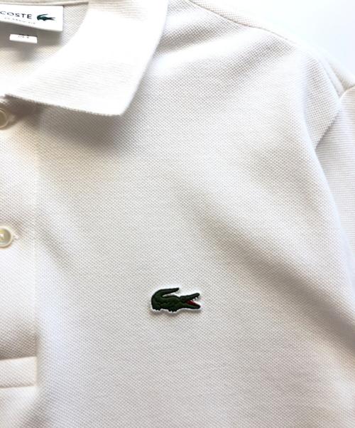 LACOSTE（ラコステ）LACOSTE (ラコステ) ポロシャツ ホワイト サイズ:FR 3の古着・服飾アイテム
