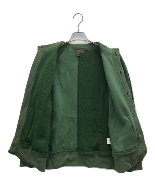 NIGEL CABOURN（ナイジェルケーボン）NIGEL CABOURN (ナイジェルケーボン) フィッシャーマンカーディガン グリーン サイズ:46の古着・服飾アイテム