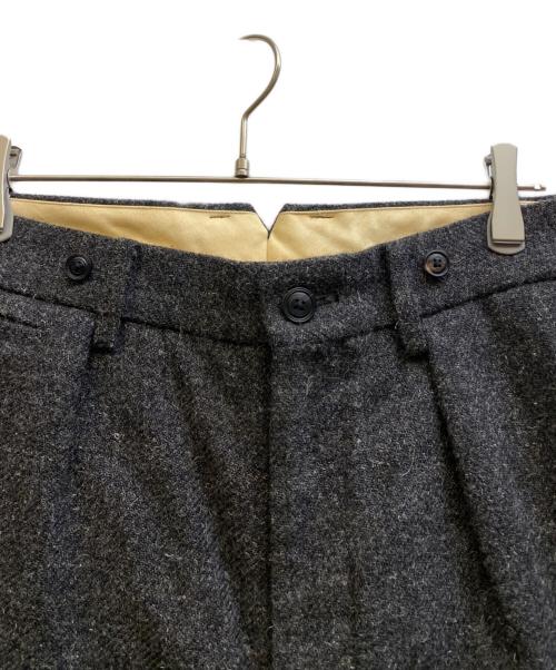 NIGEL CABOURN（ナイジェルケーボン）NIGEL CABOURN (ナイジェルケーボン) ウールタックパンツ グレー サイズ:30の古着・服飾アイテム