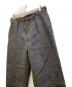 中古・古着 NIGEL CABOURN (ナイジェルケーボン) ウールタックパンツ グレー サイズ:30：9000円