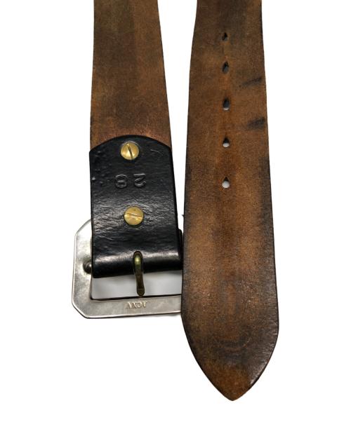 ADDICT CLOTHES（アディクト クローズ）ADDICT CLOTHES (アディクト クローズ) レザーベルト ブラウンの古着・服飾アイテム